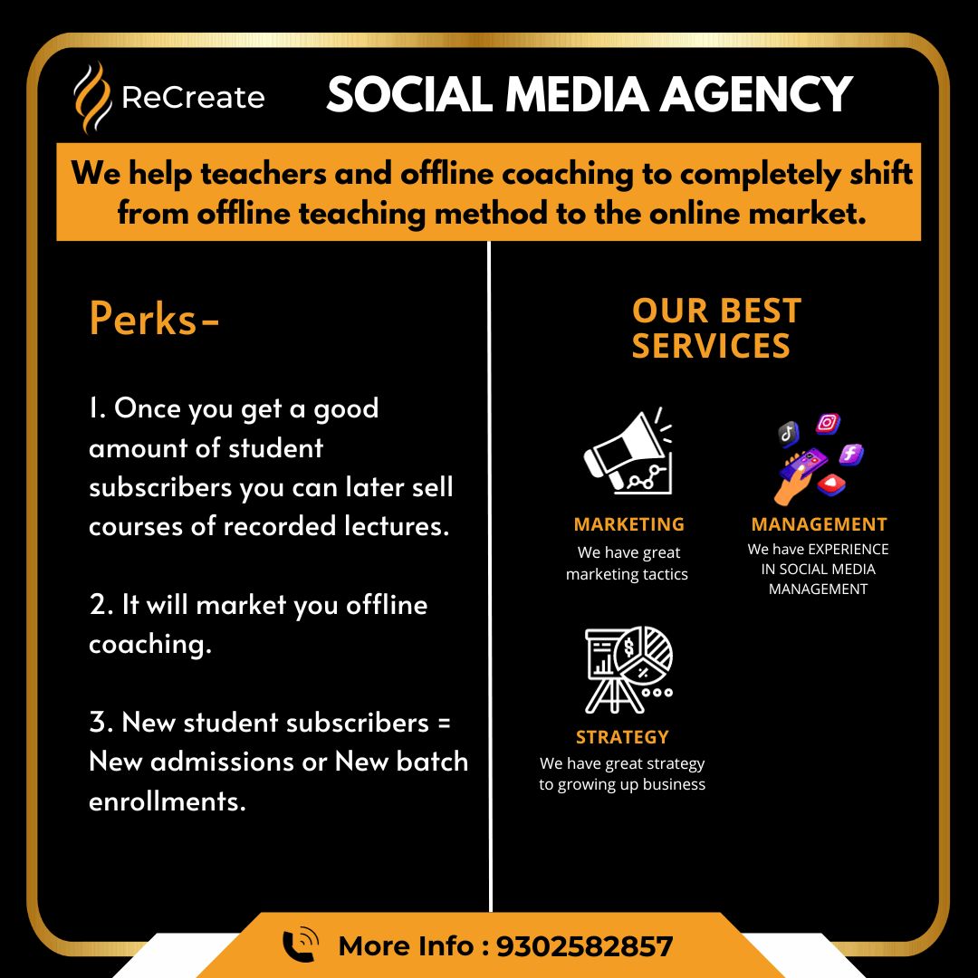 Graphic Designer, Digital Marketers, Other professional services; Exp: 3 year
