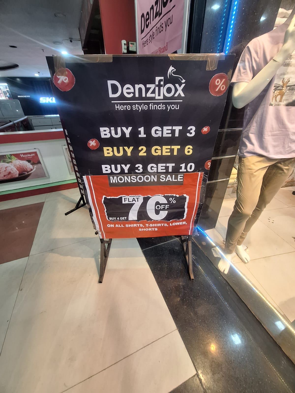 Special Offer @Denzfox, Ashima Mall, Bhopal