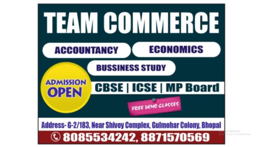 Commerce, Class 11th/ 12th Tuition; Exp: More than 5 year