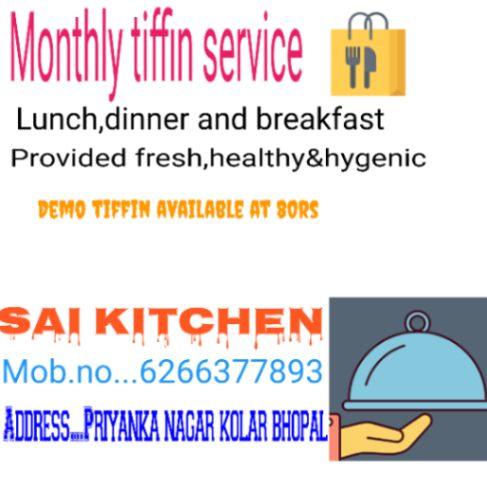 Tiffin service, Cooking service; Exp: 2 year