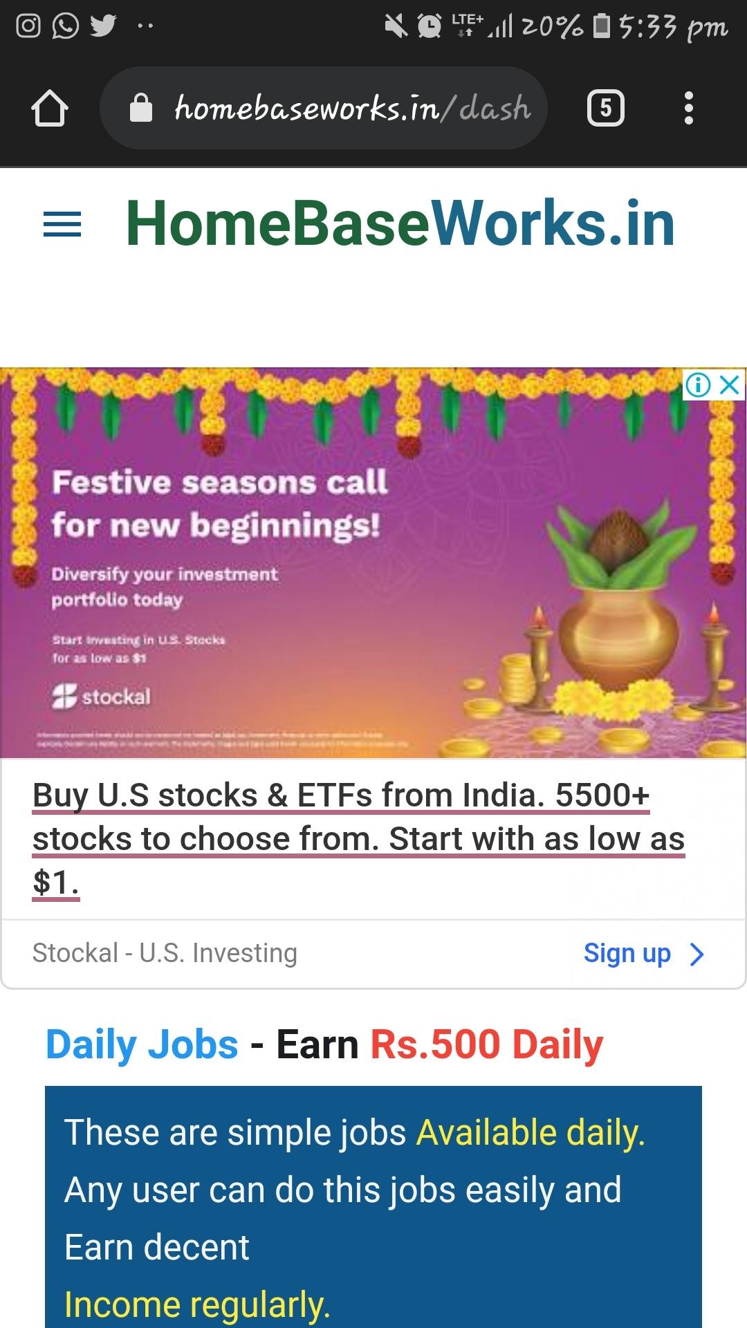 	We are Hiring - Earn Rs.15000/- Per month - Simple Copy Paste Jobs