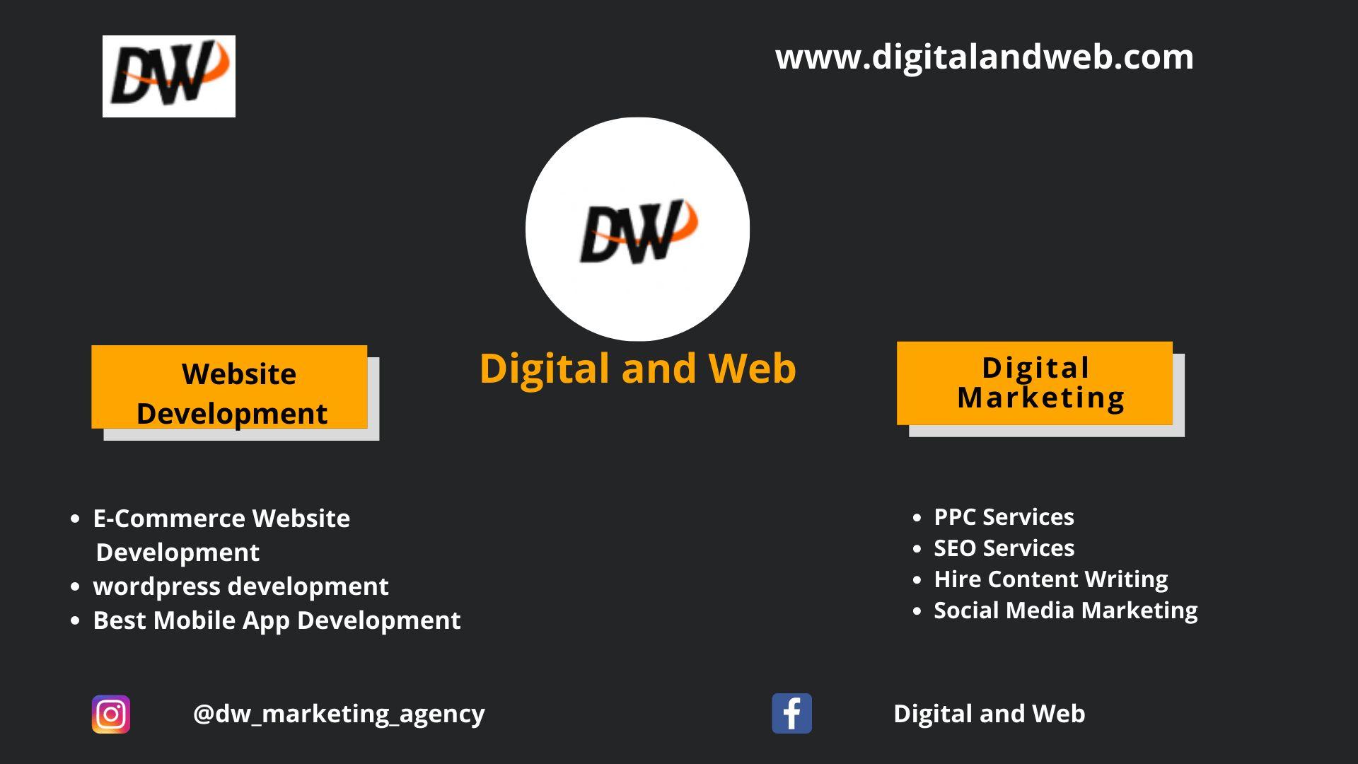 Web Designing, Digital Marketing; Exp: More than 5 year