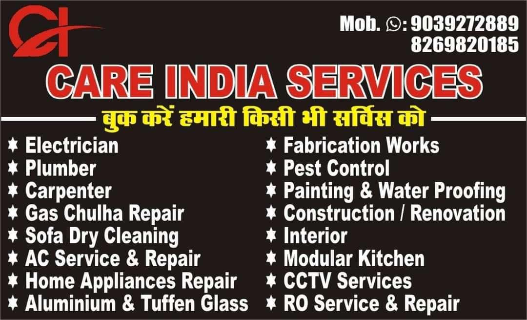 Carpenter, Electrician, Interior design/ decoration, Plumbing; Exp: 4 year