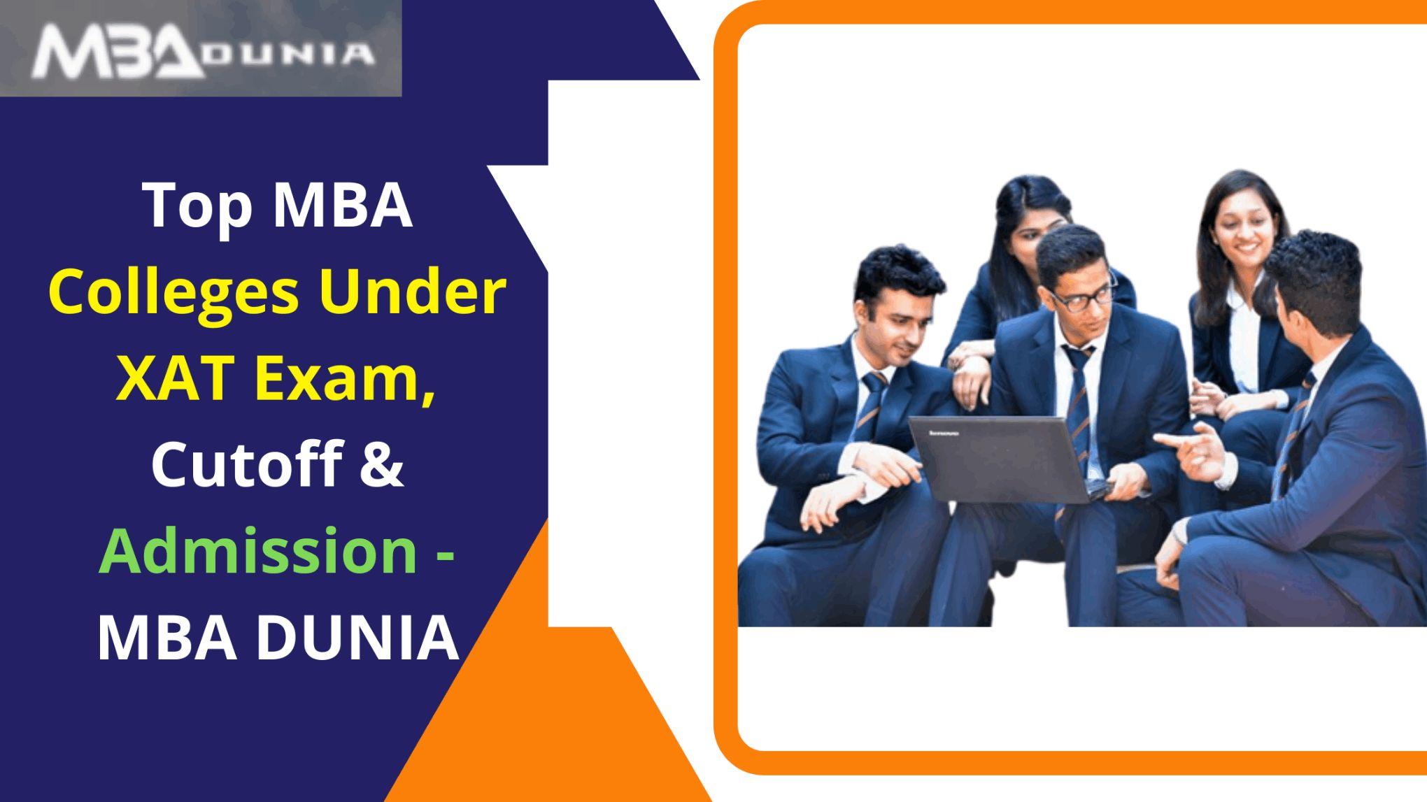 TOP MBA COLLEGES UNDER CAT