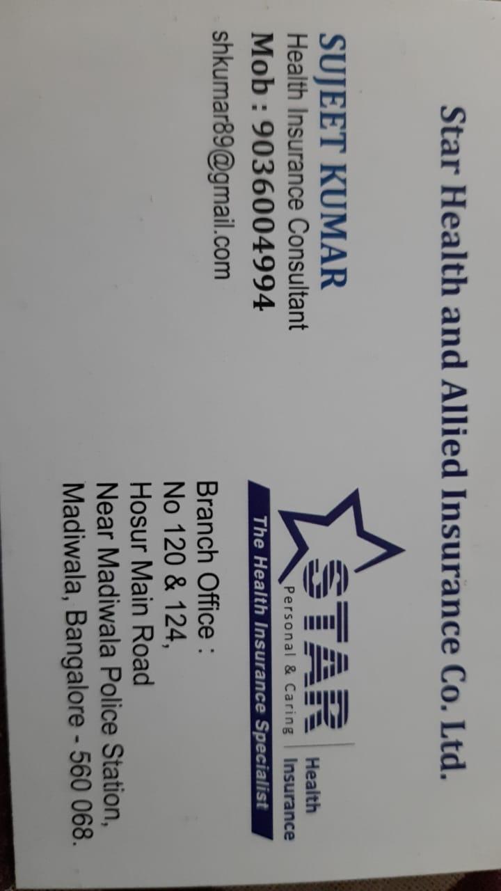 Health Insurance, Insurance services; Exp: More than 5 year