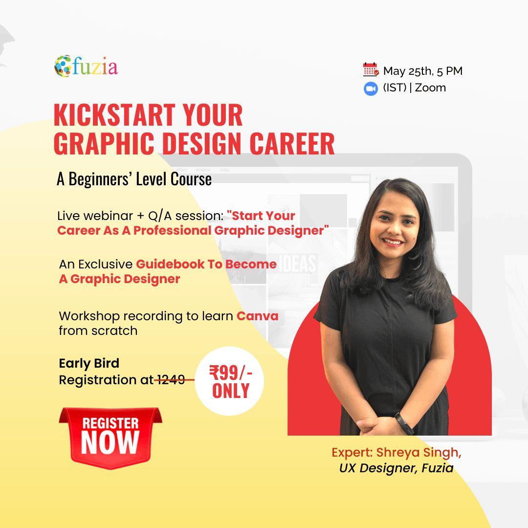 Start Work as a Graphic/ UX Designer