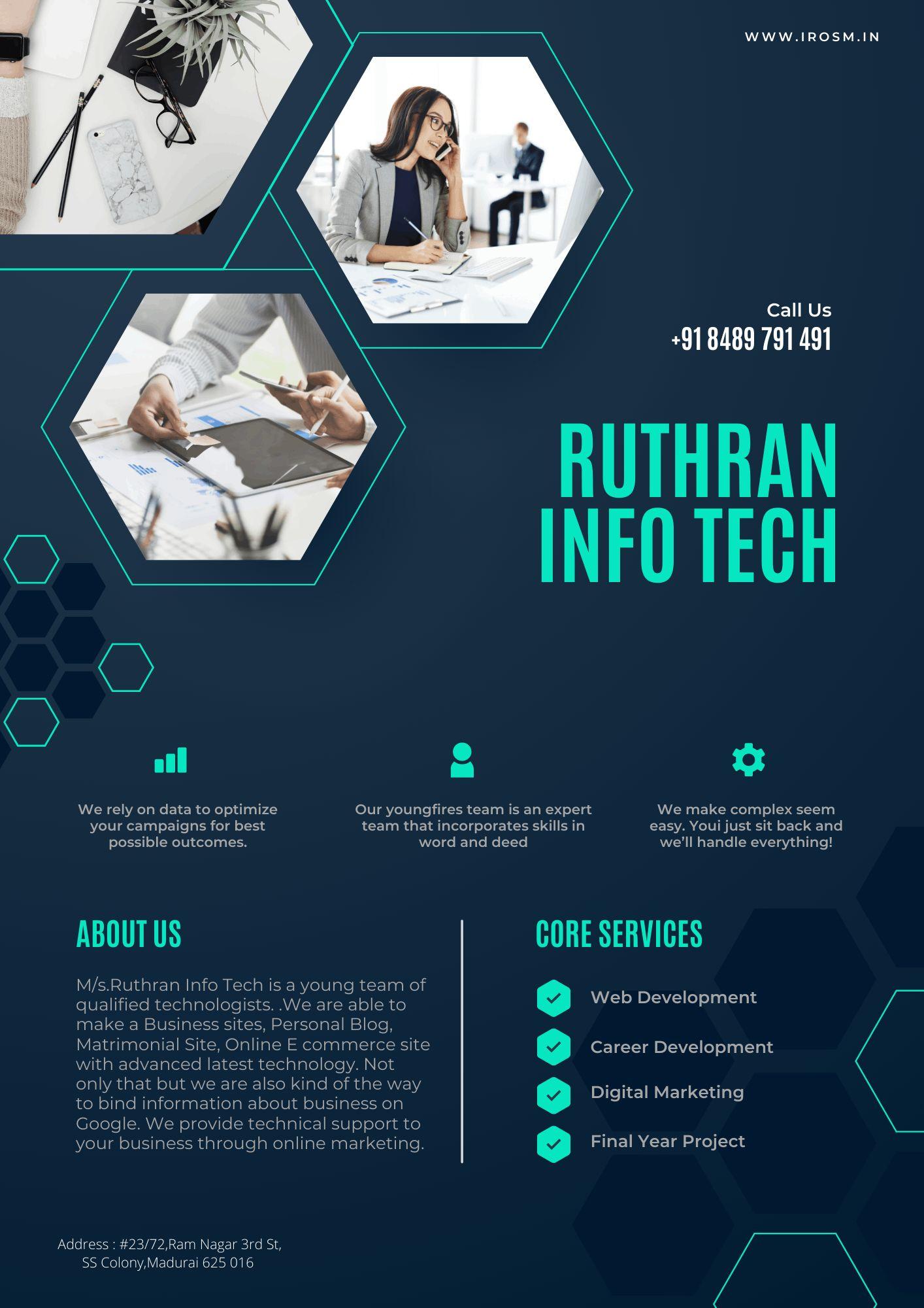 Web Designing, Digital Marketing, Graphic Designing; Exp: More than 5 year