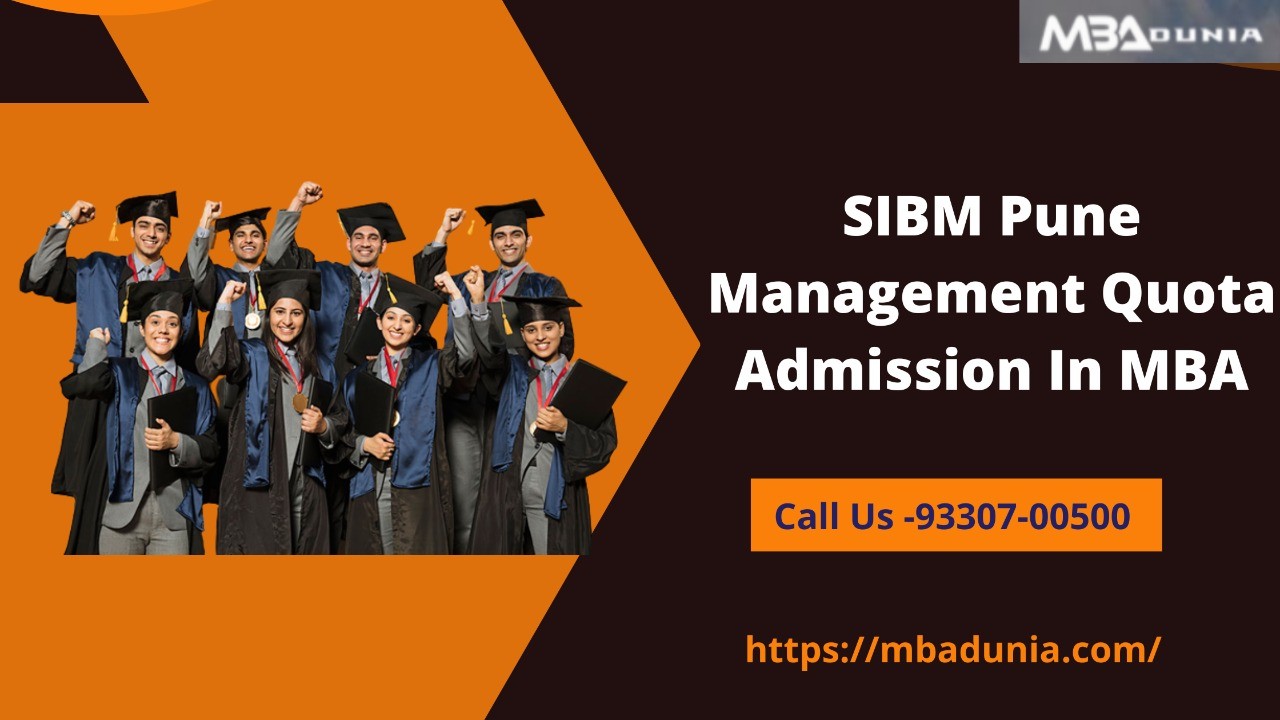 Gwt SIBM Pune Management Quota Admission In MBA