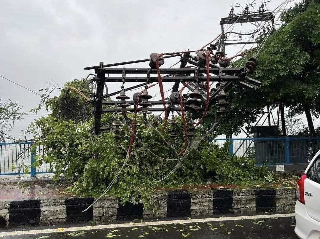 Bhopal me bhari barish se hua nuksan