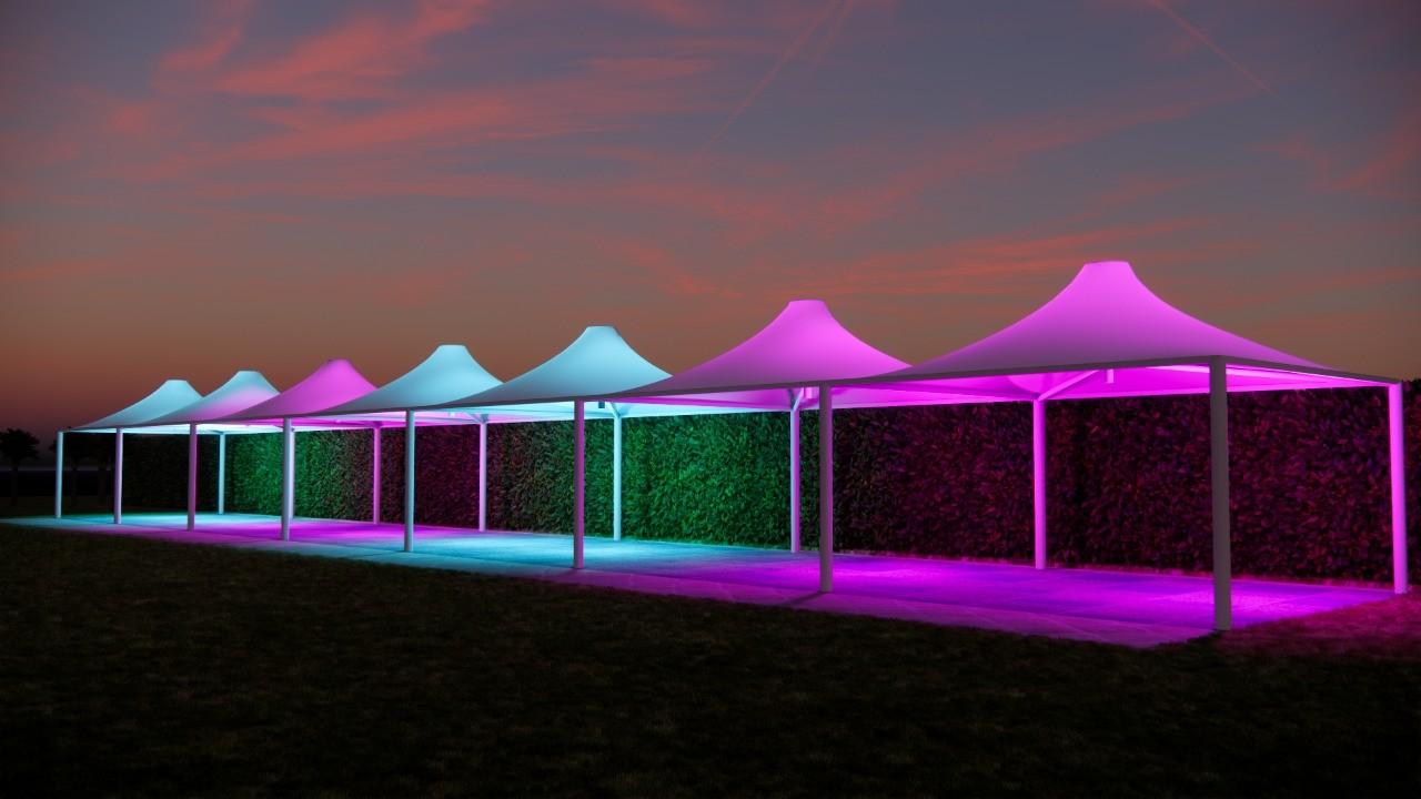 Gazebo Tensile Structure