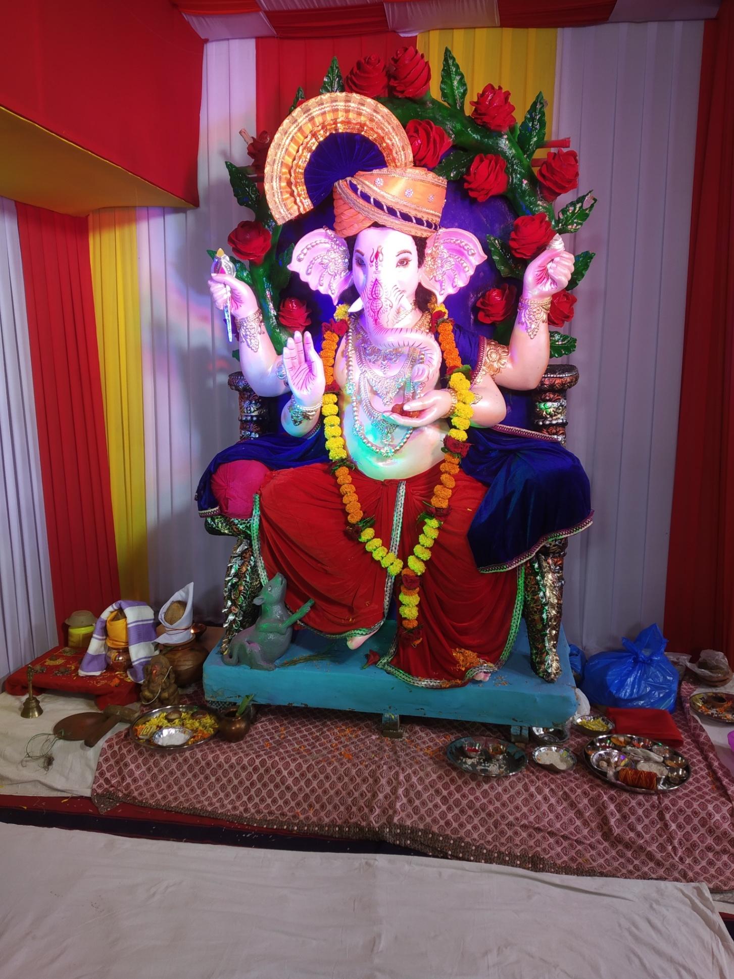 Laddu bale ganesh ji mp nagar
