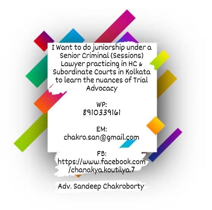 Legal services; Exp: Some experience (0-1 years)