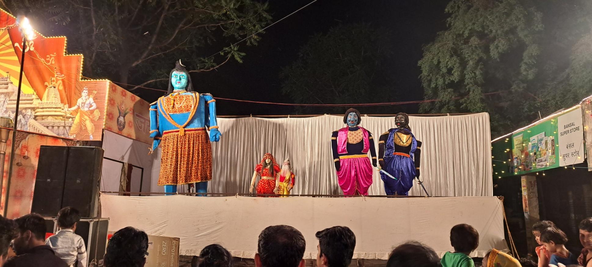 Mata Rani ki bhavya Jhaki near Piplani market..