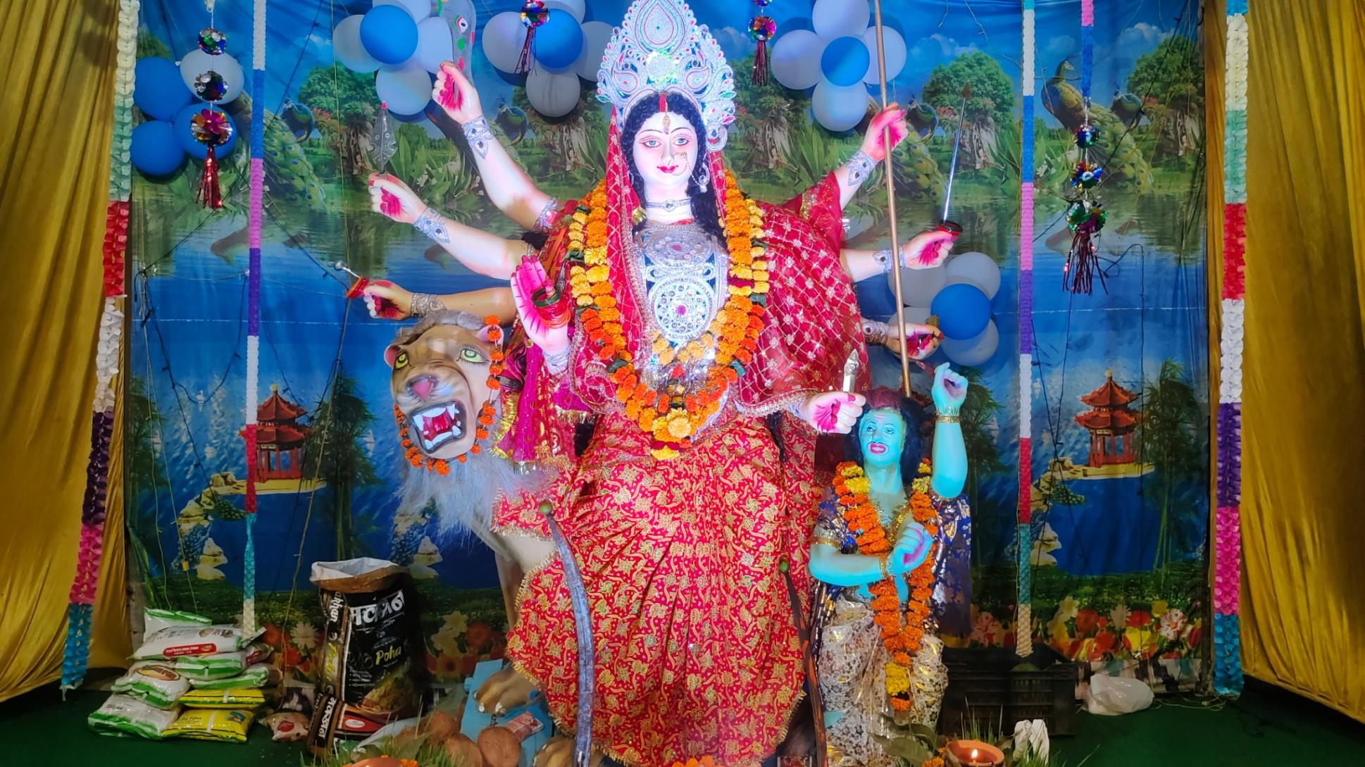 Durga ji Near T Point Nizamuddin colony Bhopal 