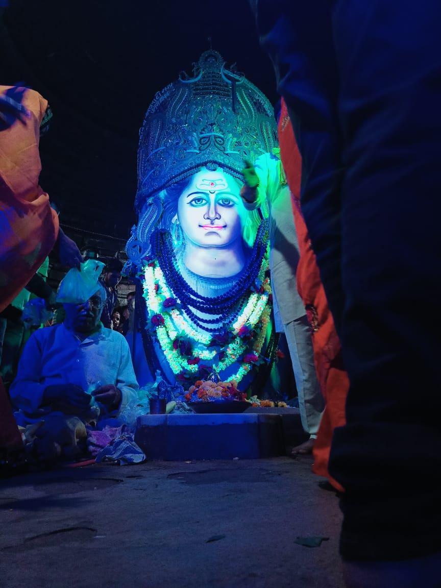 Kandariya Temple (Matangeswar ) Khajuraho ...Bhagwan Shiv ka Nirala Roop Sarad Purnima ke awsar par...Images by Dr. Veerendra pandey