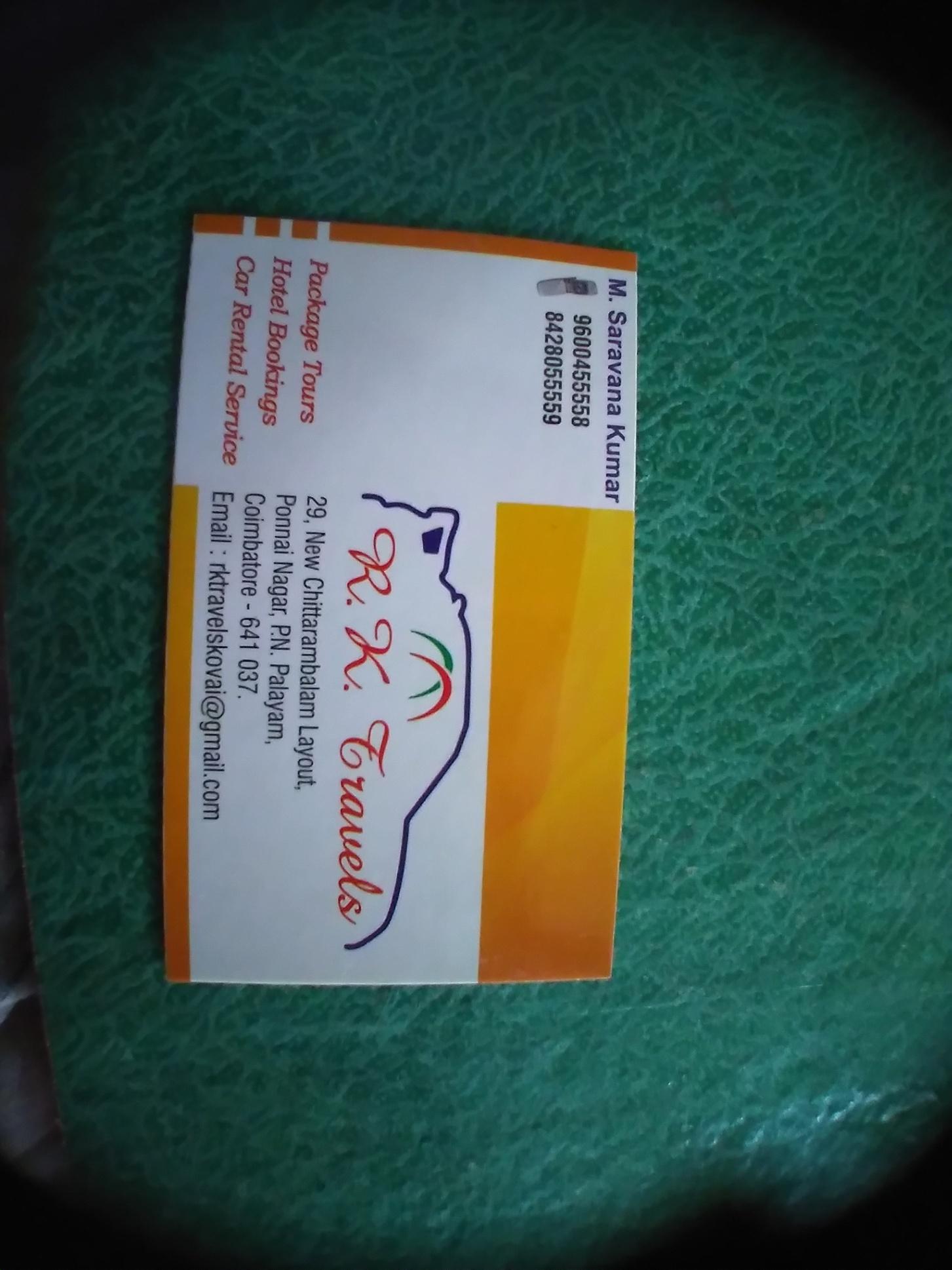 Travel service; Exp: More than 15 year