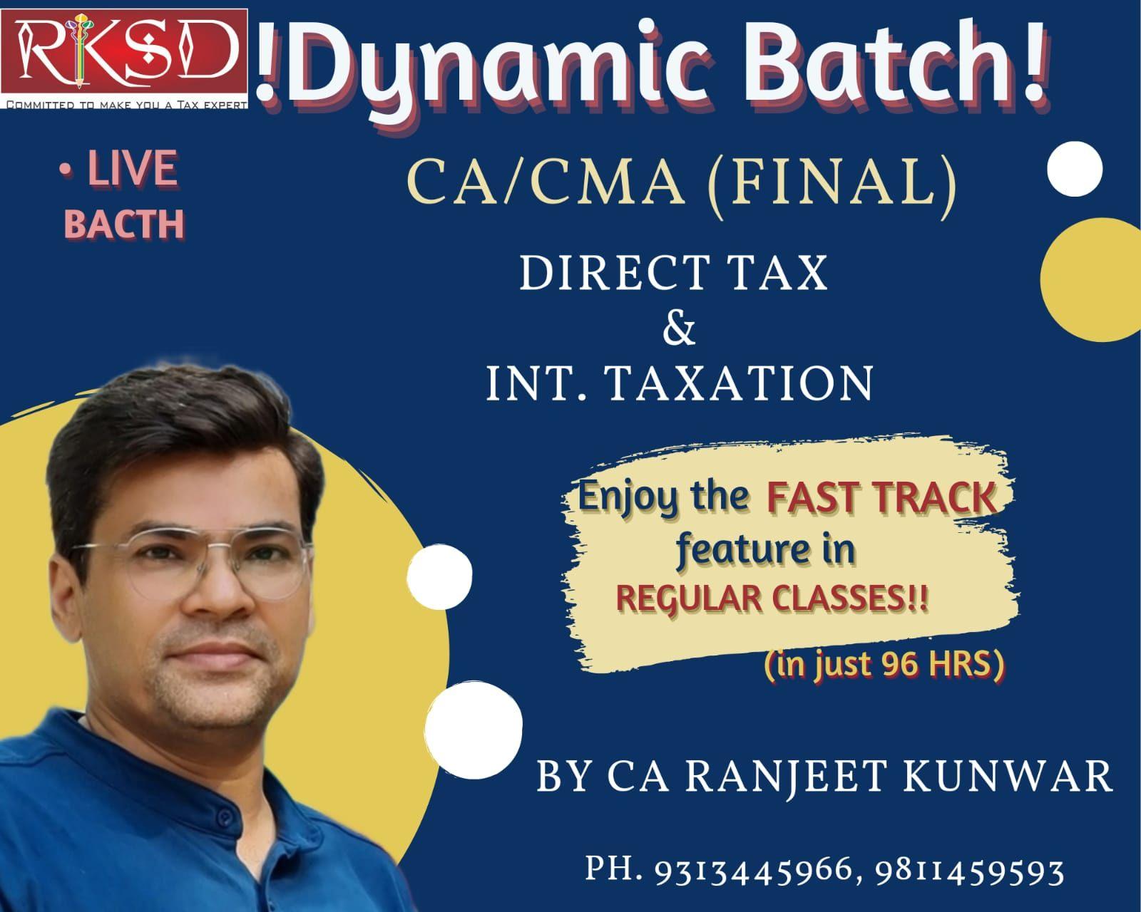 CA/ CS Exam, Others Academics/ Career services, Exam coachings; Exp: More than 5 year