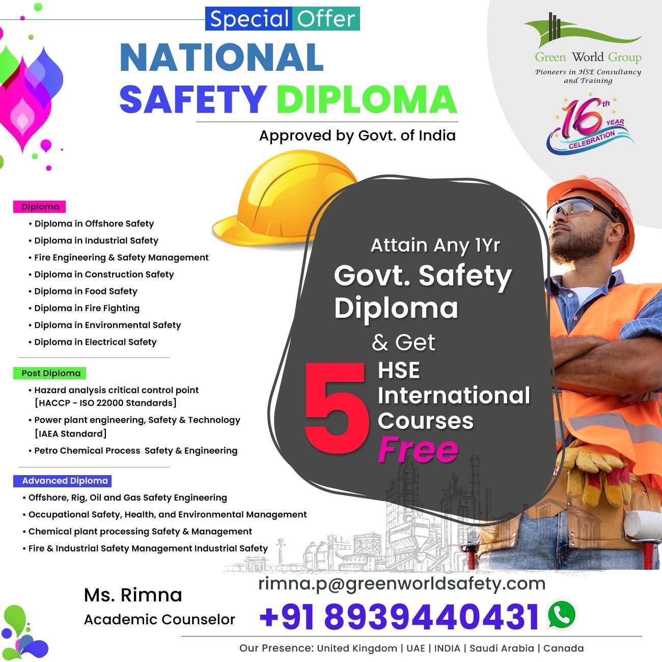 Other professional services; Exp: More than 5 year