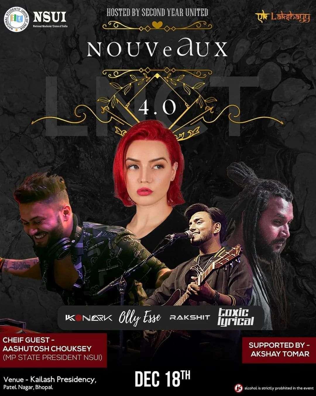 AN WORLD FAMOUS DJ PERFOMING LIVE ON DEC-18 AT KAILASH PRESIDENCY