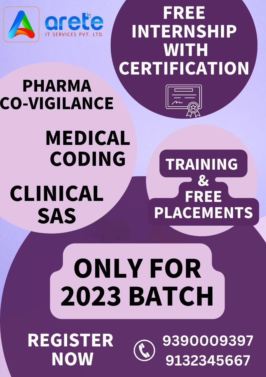 Free internship with certification 