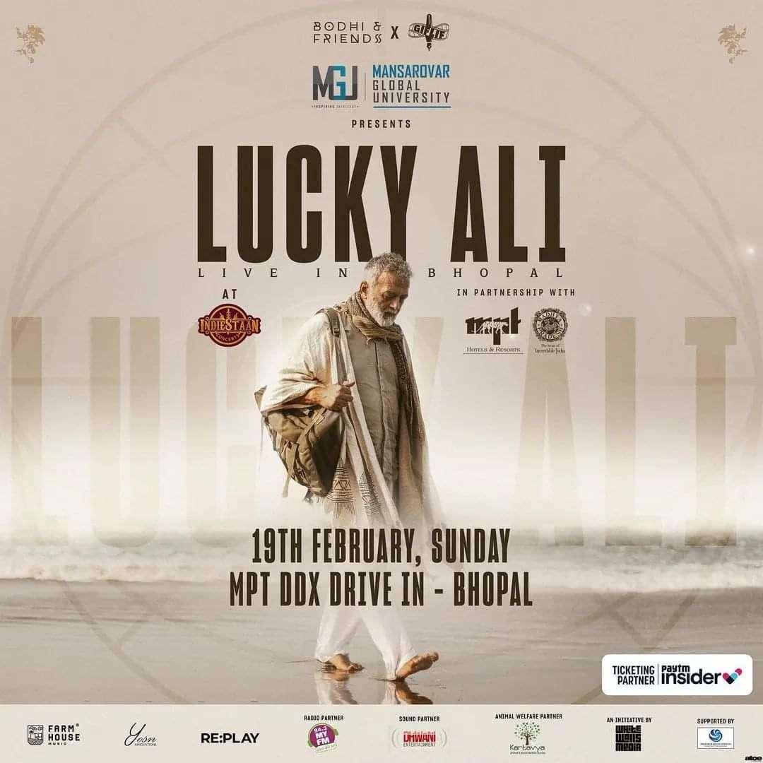 Lucky Ali takes over the first time in BHOPAL