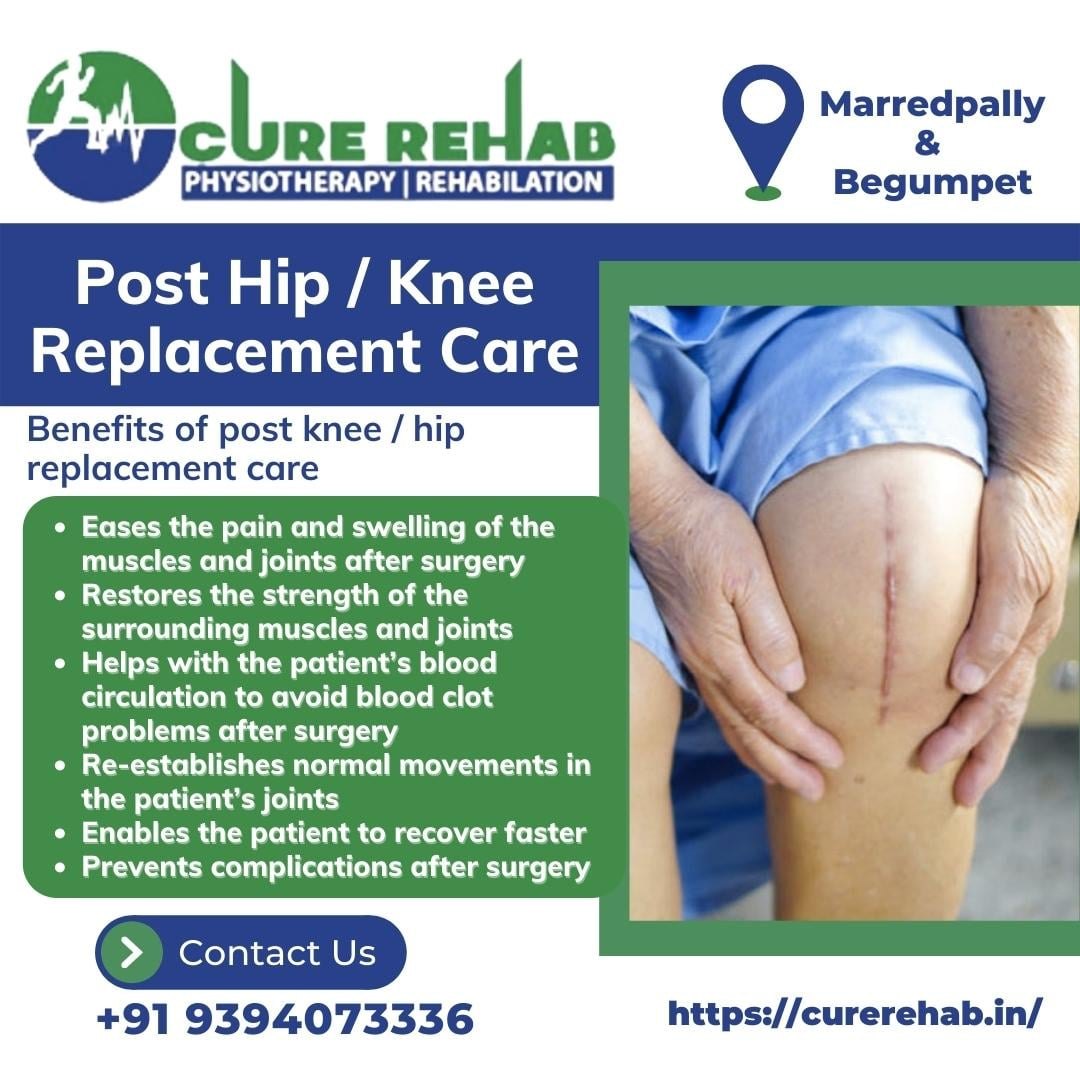 Total Knee Replacement | Total Hip Replacement | Post Hip And Knee Replacement Care Services