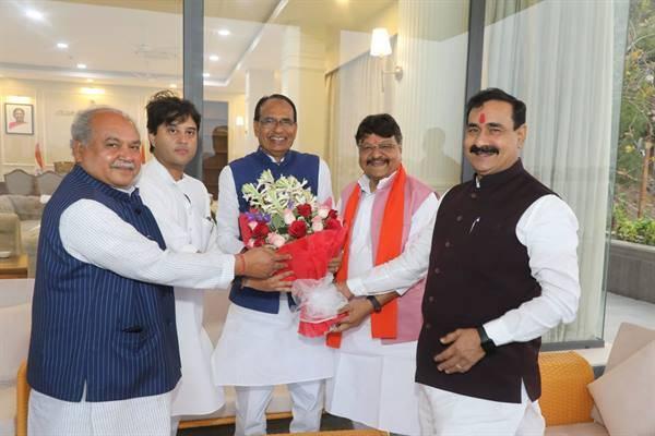 Union ministers congratulate CM Shri Chouhan on his birthday 