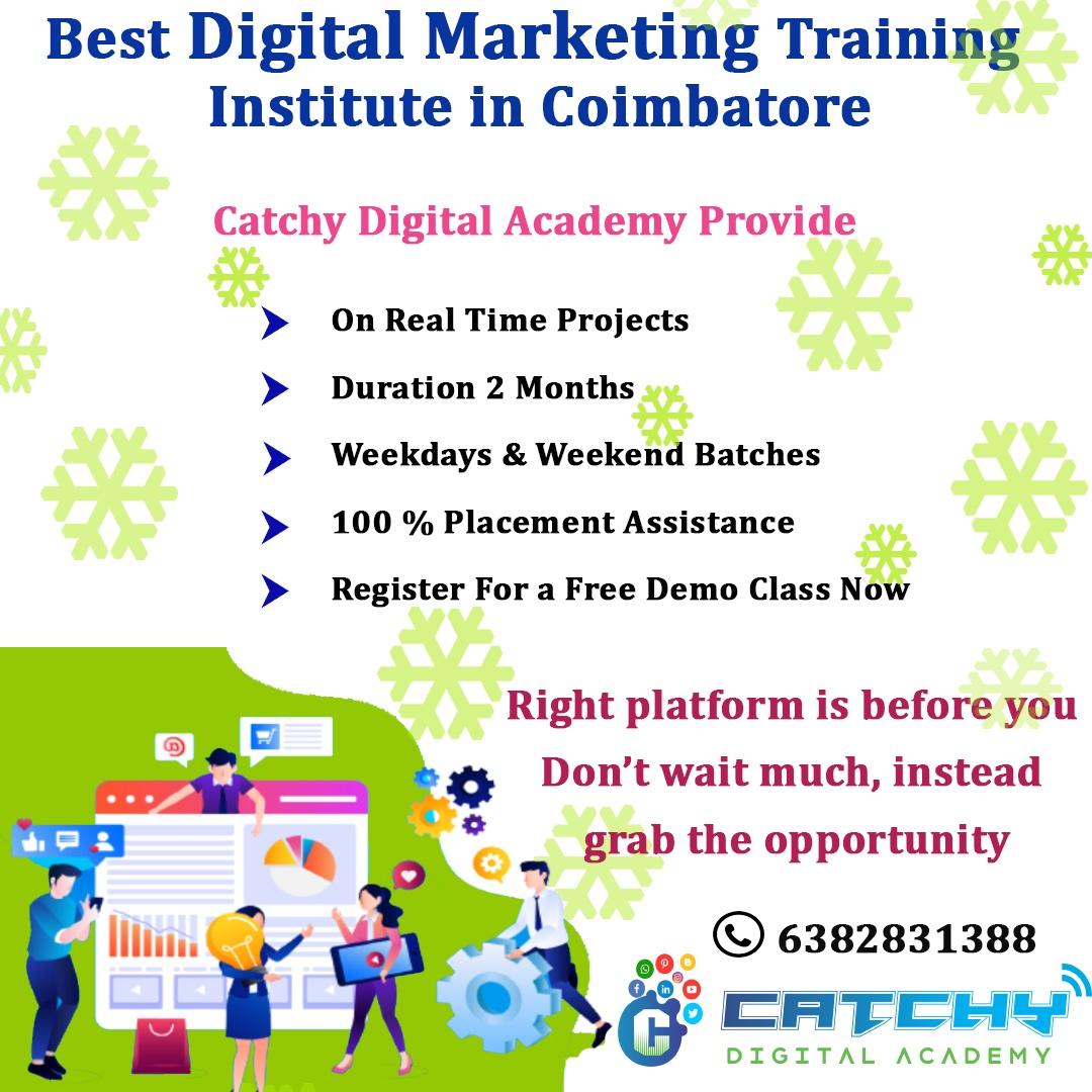 catchy digital marketing academy in coimbatore for online class