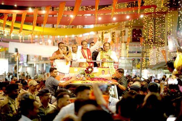 Residents of Bhairunda Nagar warmly felicitates CM Shri Chouhan