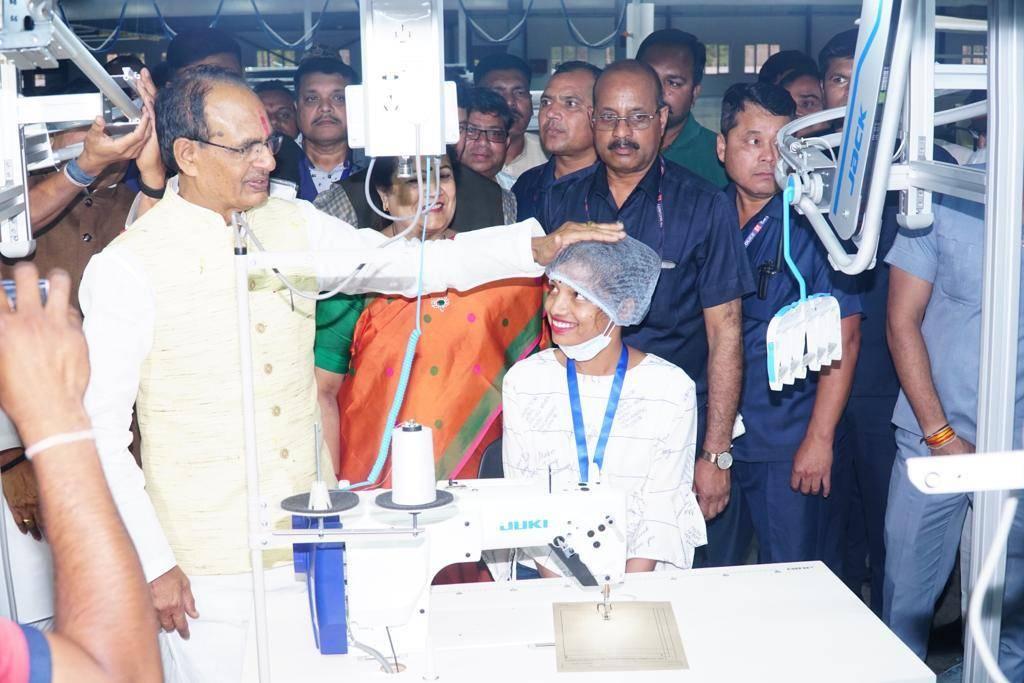 Inauguration of Best Corp's new textile unit in Ujjain