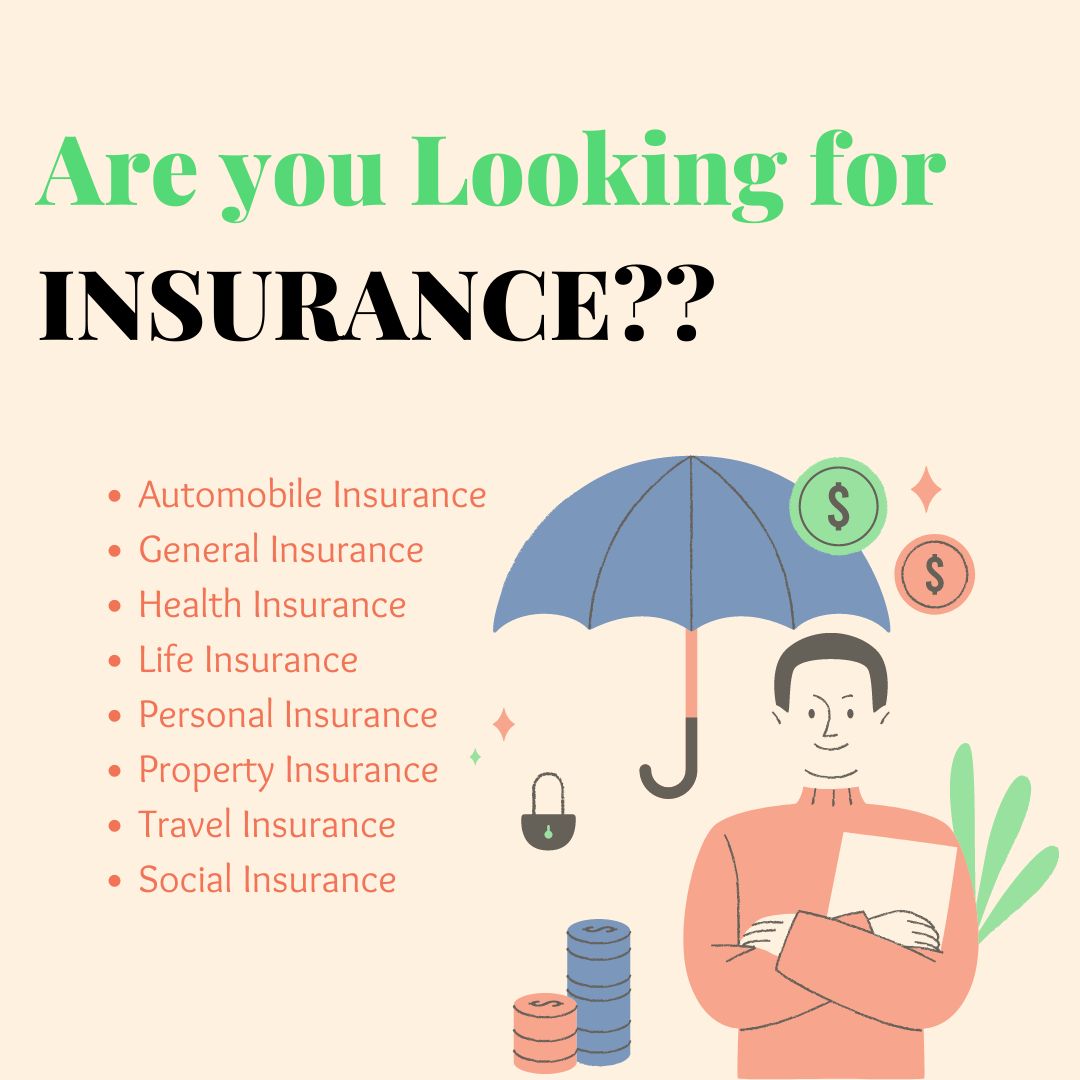 Automobile Insurance, Health Insurance, House insurance, Life Insurance, Travel Insurance; Exp: More than 5 year