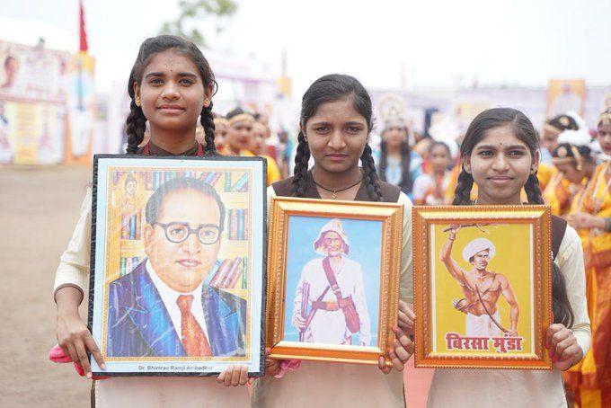 In the hands of the future, the pride of the country