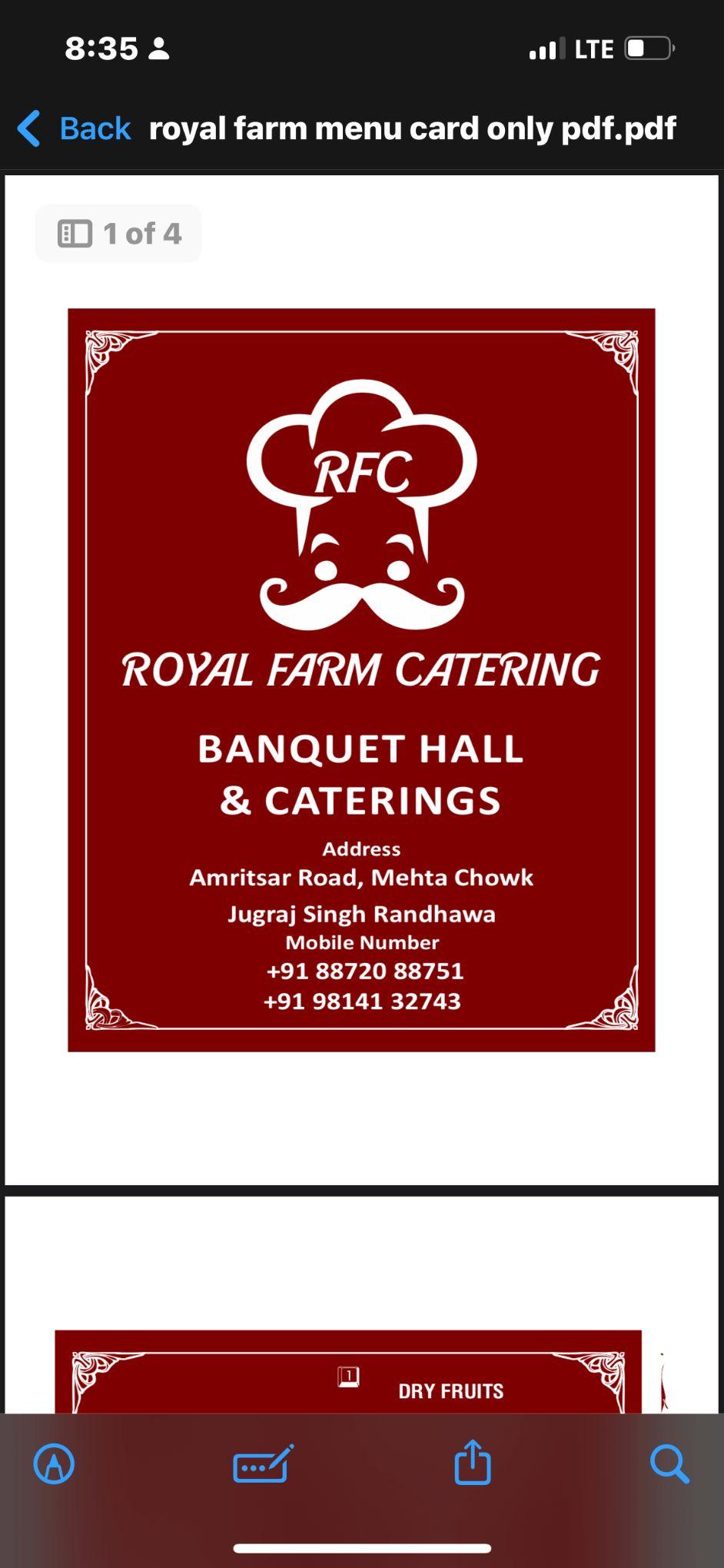 Wedding Catering, Events/ Catering; Exp: 2 year