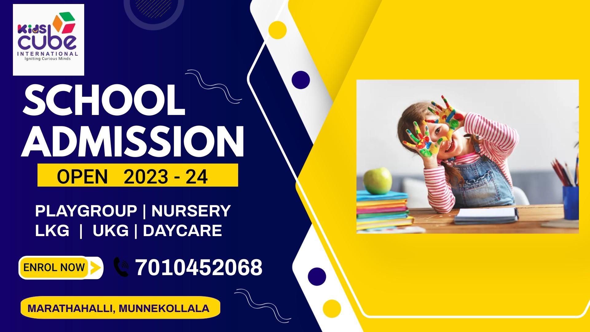 Kids Cube Preschool in Munnekollal, Marathahalli 