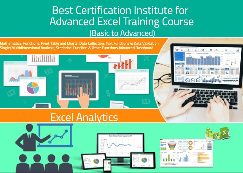 Learn Excel Course with VBA/Macros, MS Access & SQL Certification at SLA Consultants India, Mayur Vihar, Delhi, 100% Job, 