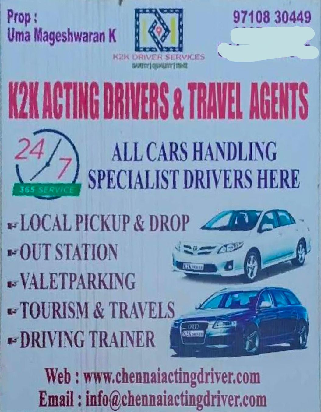 Travel agents; Exp: More than 10 year