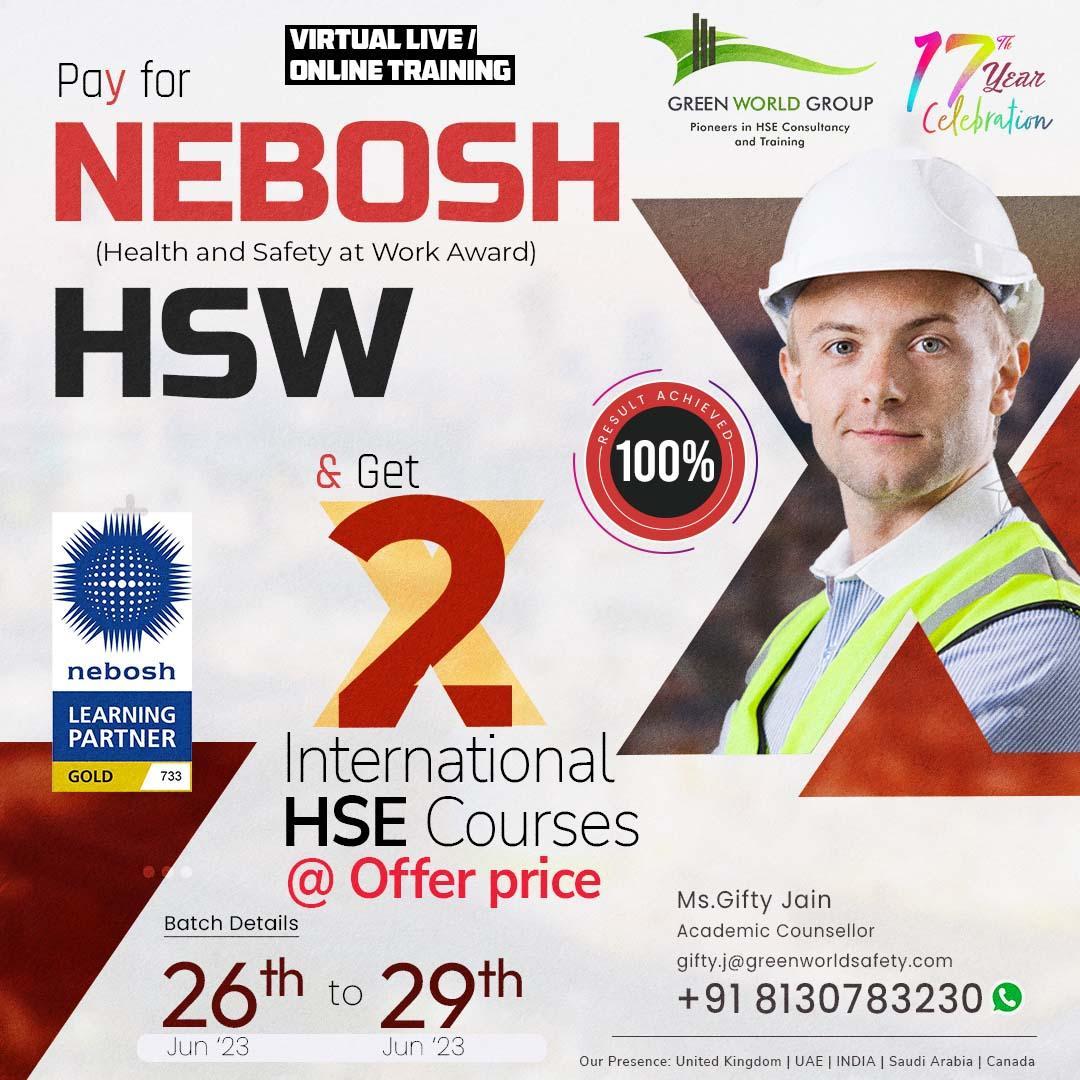 Crack the Code of Workplace Safety with Nebosh HSW!