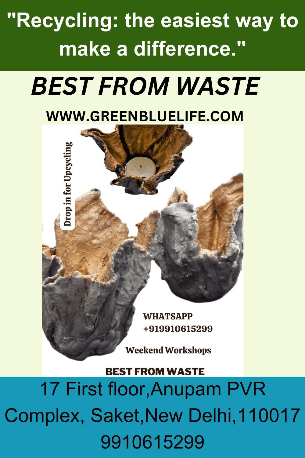 "Eco-friendly and stylish. We love a good upcycle!"