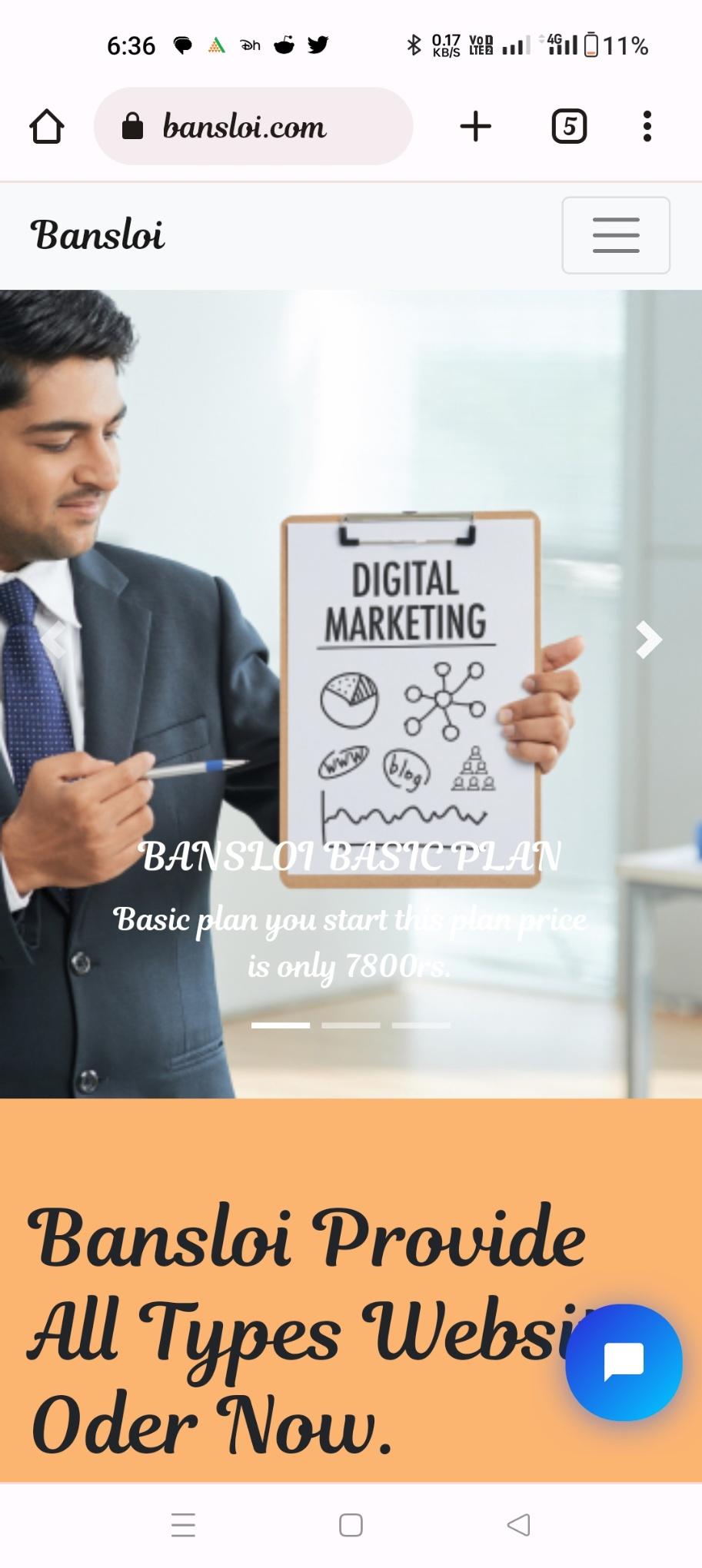 Digital Marketers, Web Designing; Exp: More than 5 year