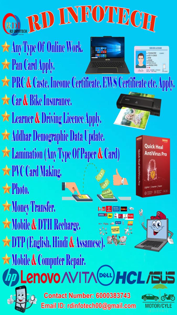 Mobile/ Computer/ Electronics repair; Exp: 4 year