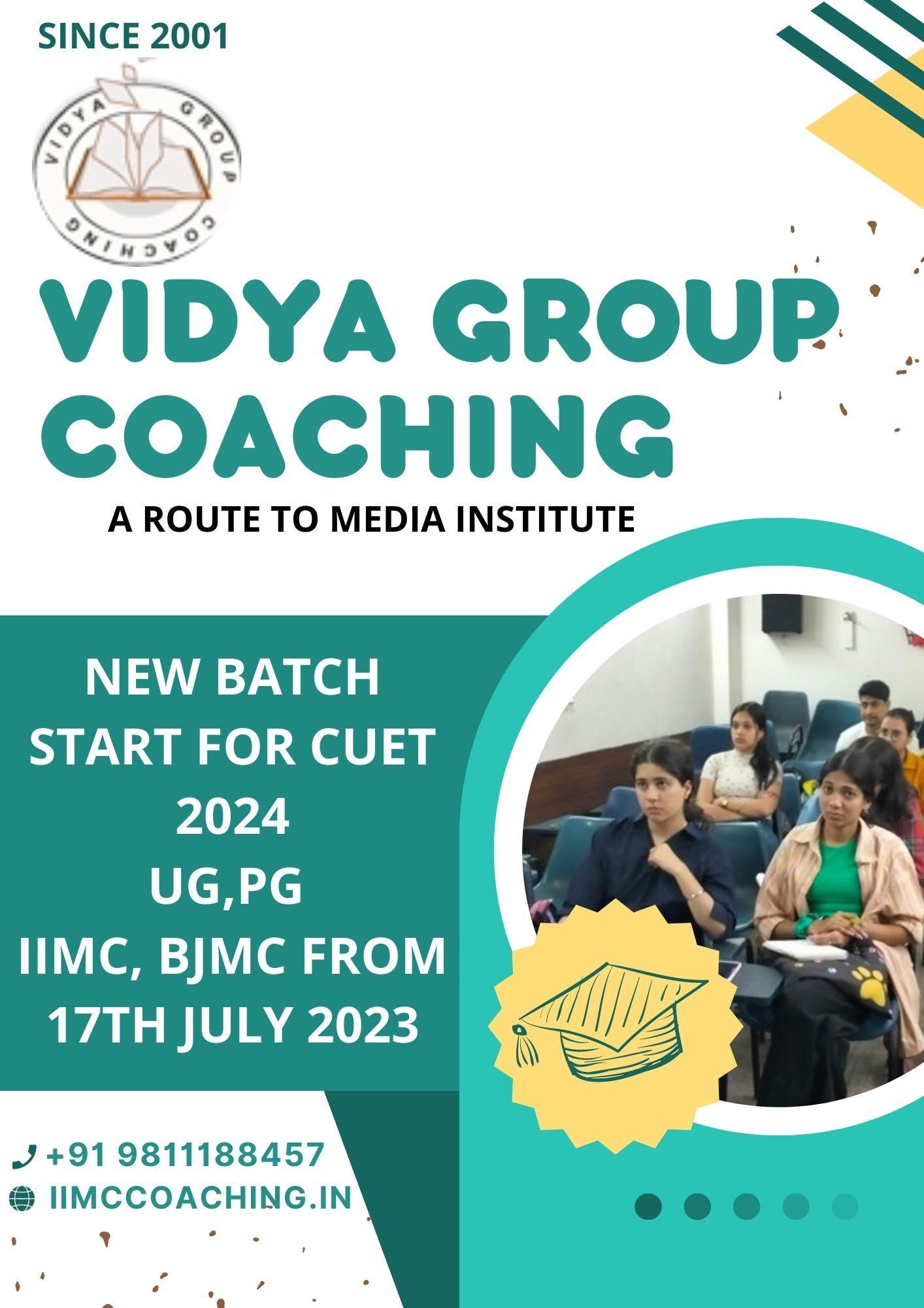 CUET (UG), Exam coachings; Exp: More than 15 year