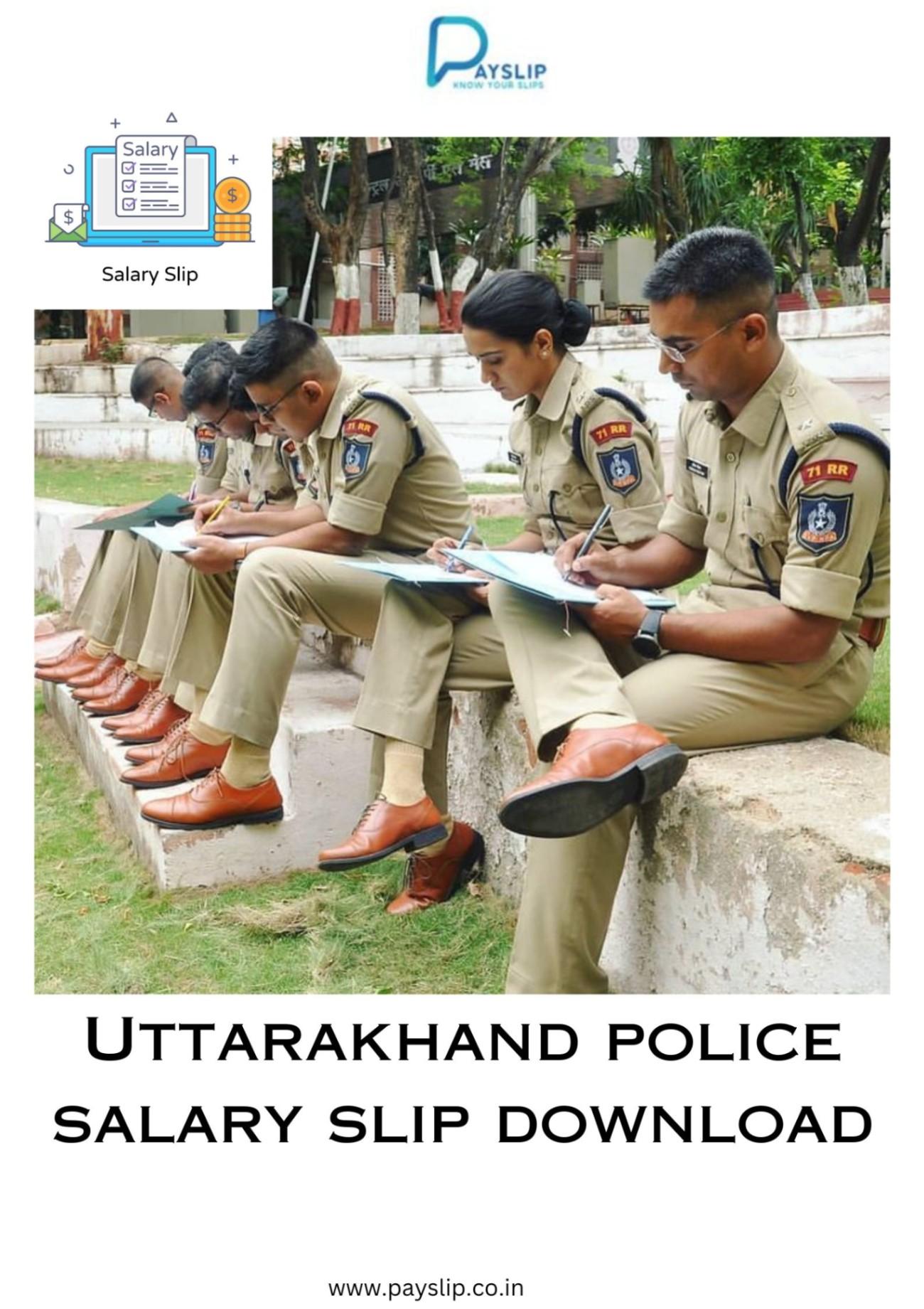 Uttarakhand police salary slip download