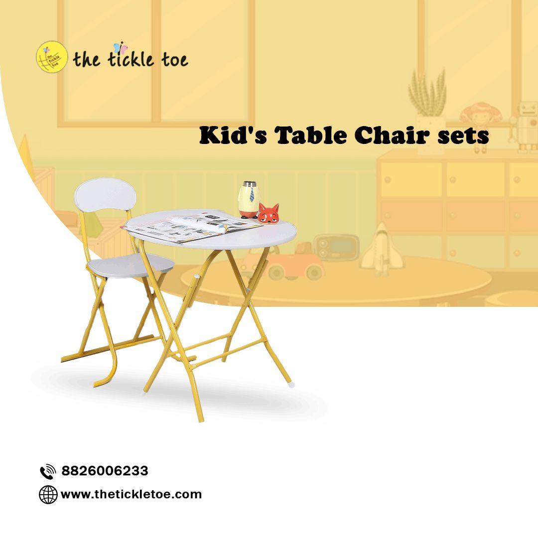 Kids' Table Chair Sets With the Tickle Toe: Provide Your Little Ones with Comfort