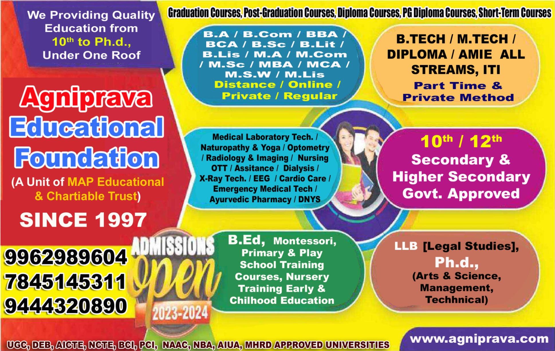 DISTANCE ONLINE PART TIME EDUCATION