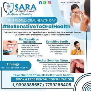 Top-rated teeth whitening services in Sara Dental Clinic, Kurnool