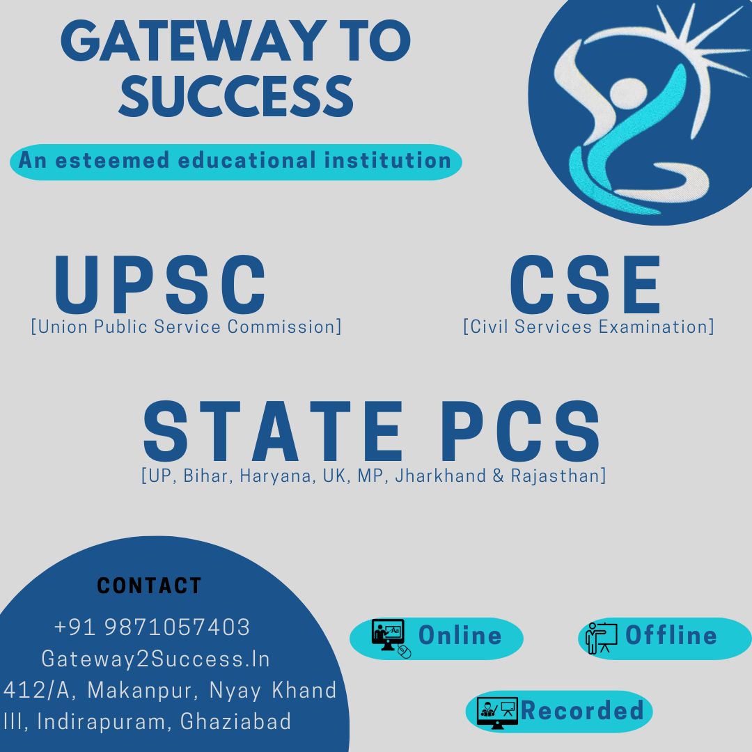 Gateway to Success - UPSC, CSE, & State PCS courses