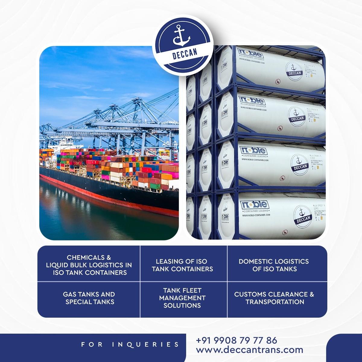 Best Chemical Logistics companies - Deccan trans