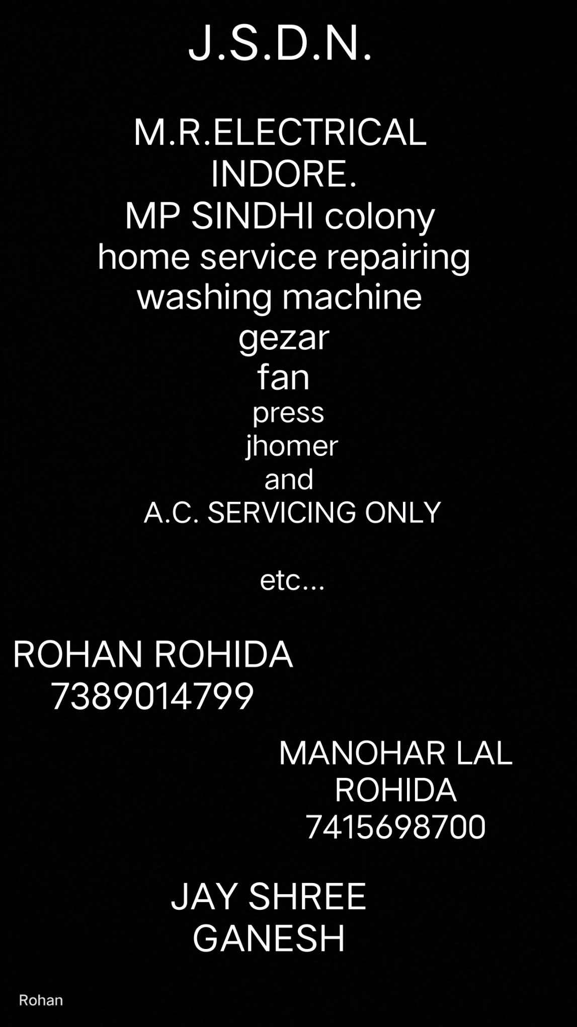 Electrician; Exp: Some experience (0-1 years)