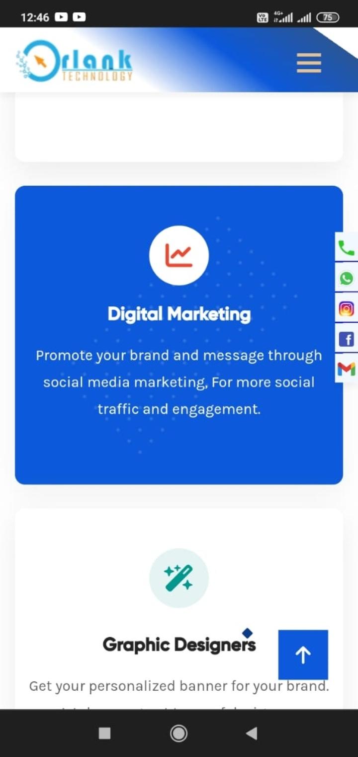 Digital Marketers, Web Designing; Exp: More than 5 year