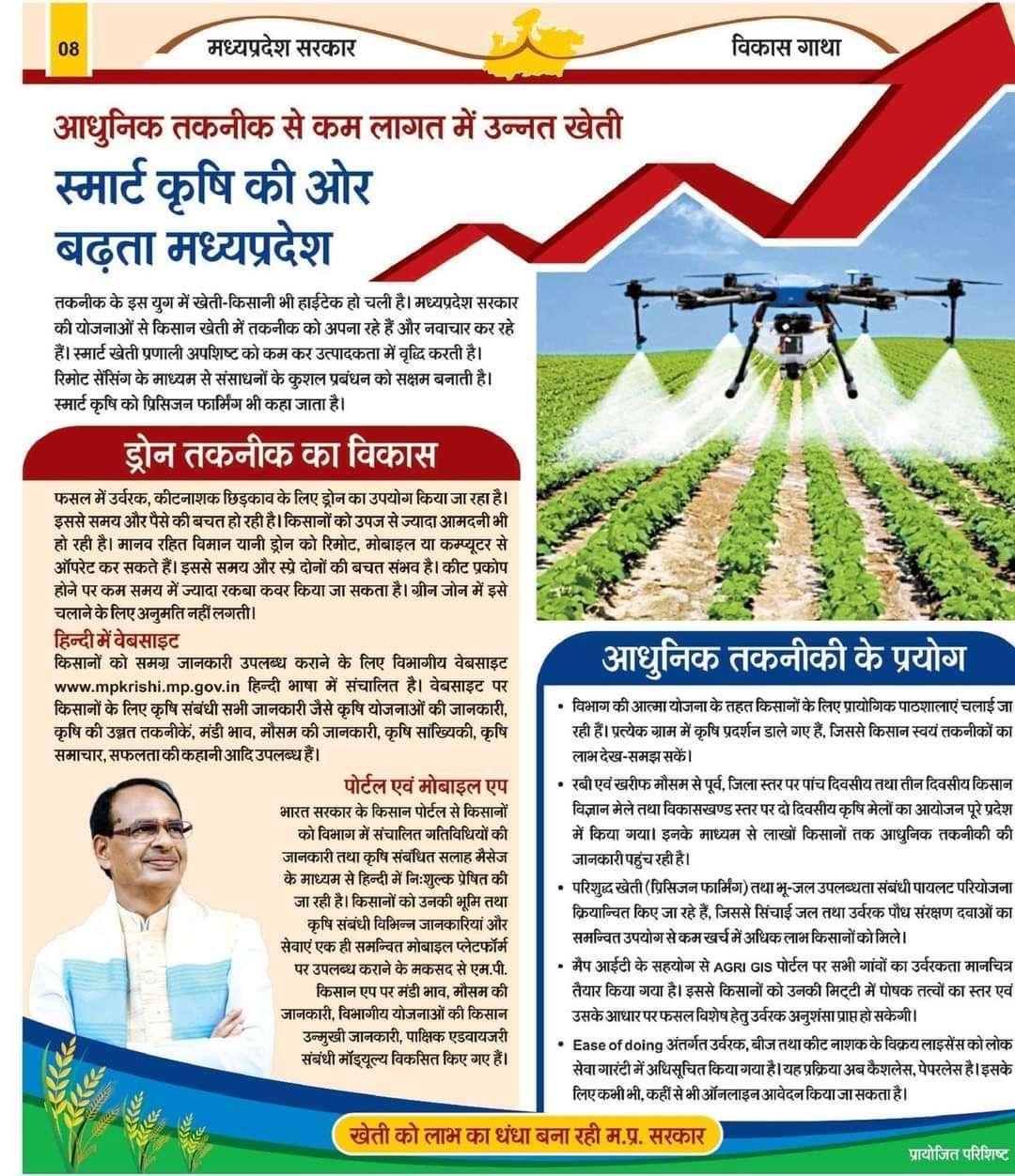 Madhya Pradesh Moving Towards Smart Agriculture